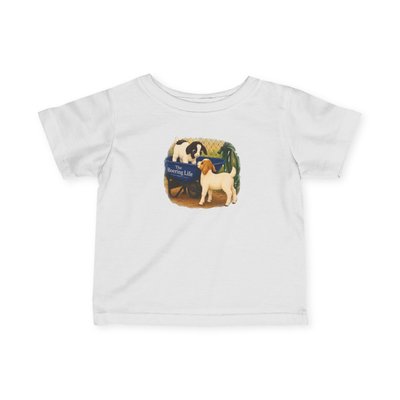 The Boering Life™ Illustration Infant Tee | Farm Kid's Tee
