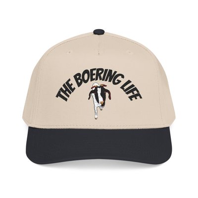 The Boering Life™ Embroidered Mid Profile Baseball Cap