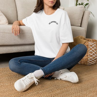 The Boering Life™ T-Shirt | Minimal Text Chest Logo, Casual Tee