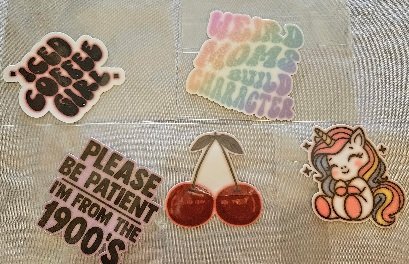 Retro & Sarcastic Vinyl Sticker Collection - Waterproof Decals for Water Bottles & Laptops